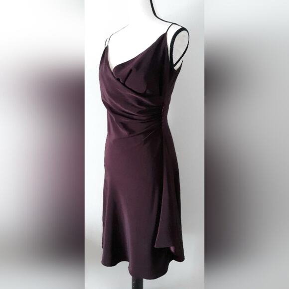 Jones New York Faux Wrap Dress 8 - Picture 1 of 5